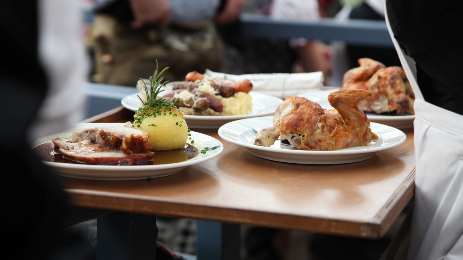 verschiedene Gerichte